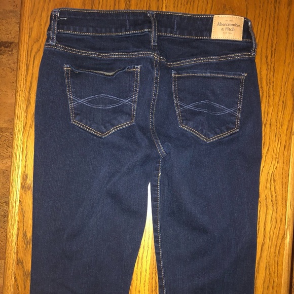 Abercrombie & Fitch, The A&F Skinny, Dark Wash Jeans - Picture 5 of 13